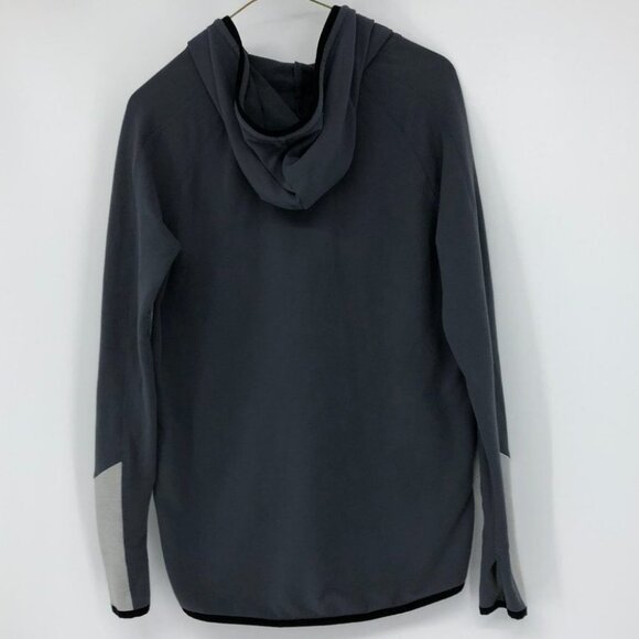 Victoria’s Secret charcoal grey silver zip hoodie - Picture 2 of 14